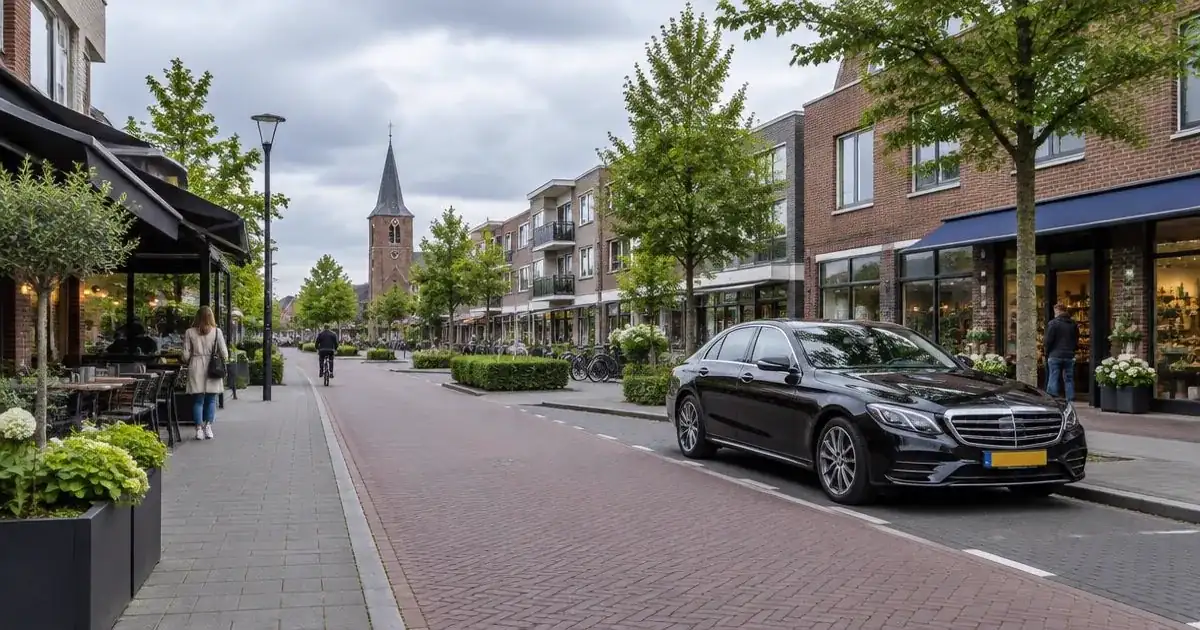 Taxi Berkel en Rodenrijs met vaste prijs Taxi in Berkel en Rodenrijs in een woonwijk bij het dorpscentrum