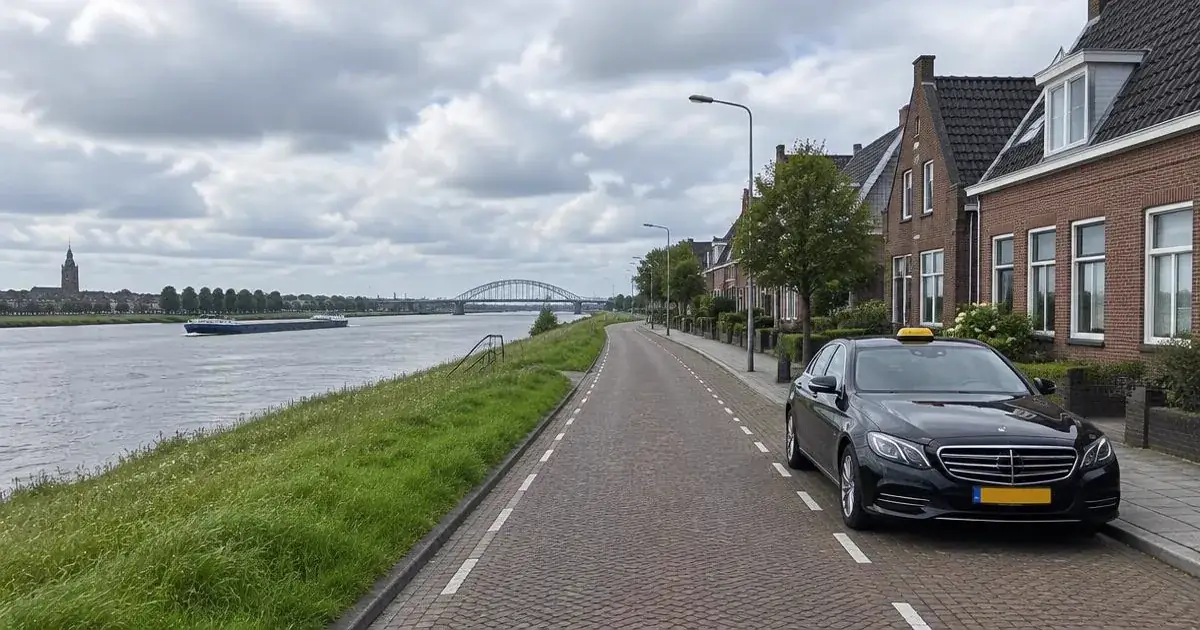 Taxi Krimpen aan den IJssel met vaste prijs Taxi in Krimpen aan den IJssel bij de dijk langs de IJssel