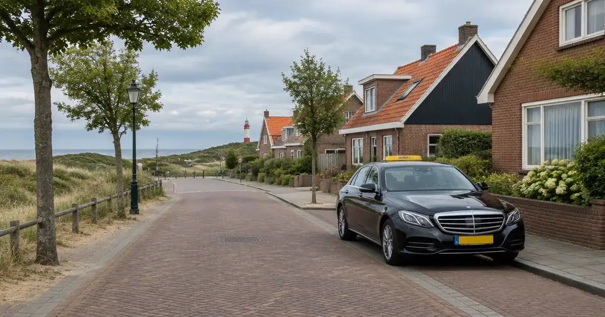 Taxi in Rockanje bij de duinen en de vuurtoren